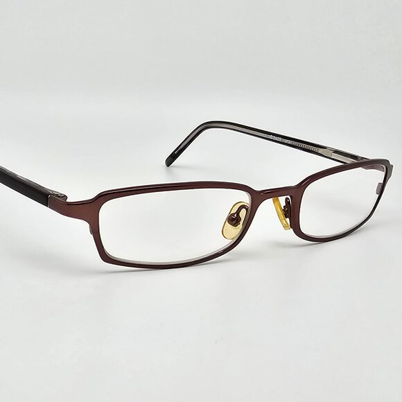Burberry B9429 0KB7 Bronze Crystal Brown Eyeglasses Frame w Case Italy 48-19-135 - Picture 7 of 15